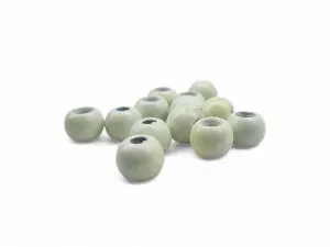 Painted Brass Beads